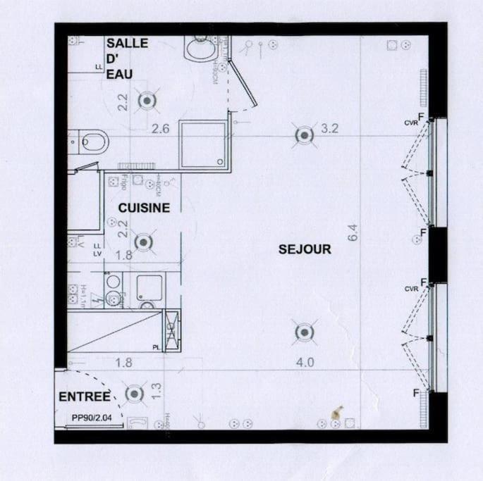 Grand Studio De 37M Carres - Rer Laplace Et Maison Des Examens A 5 Minutes A Pied อาร์เคยล์ ภายนอก รูปภาพ